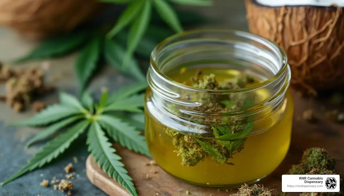 cannabis coconut oil edible recipes