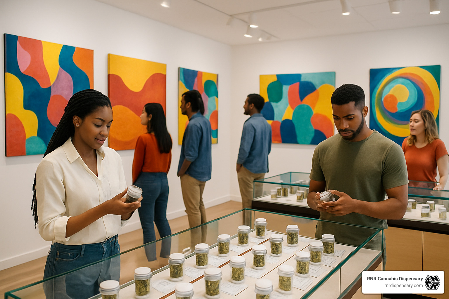 art gallery dispensary