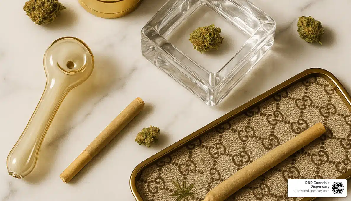 Luxury cannabis accessories