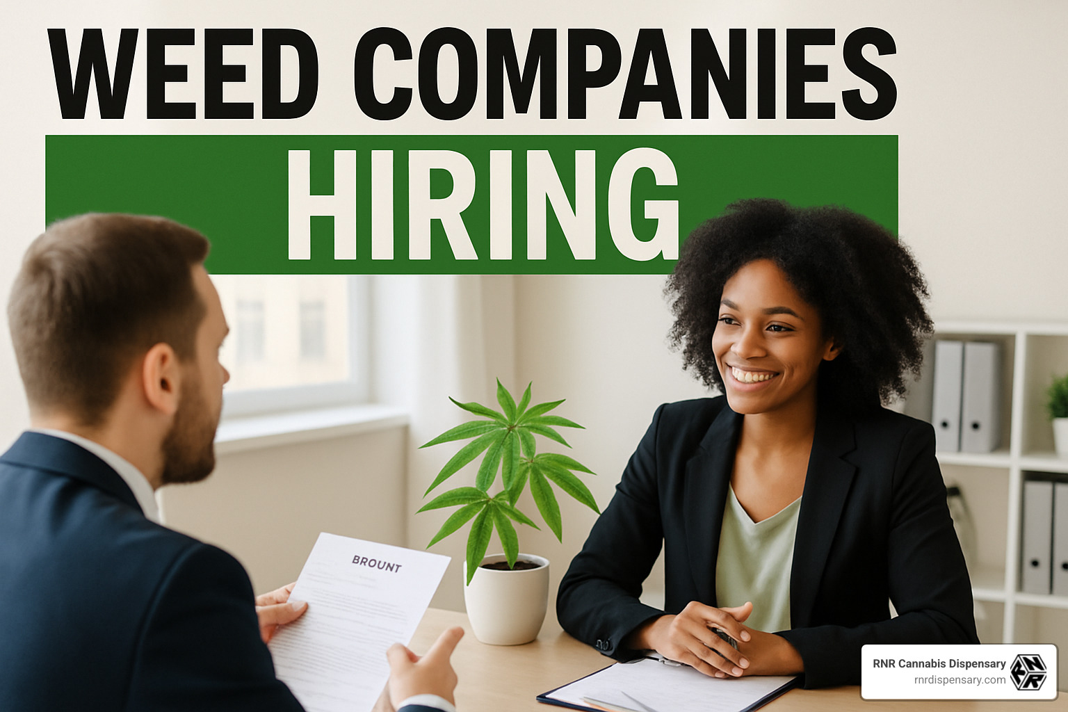 weed companies hiring