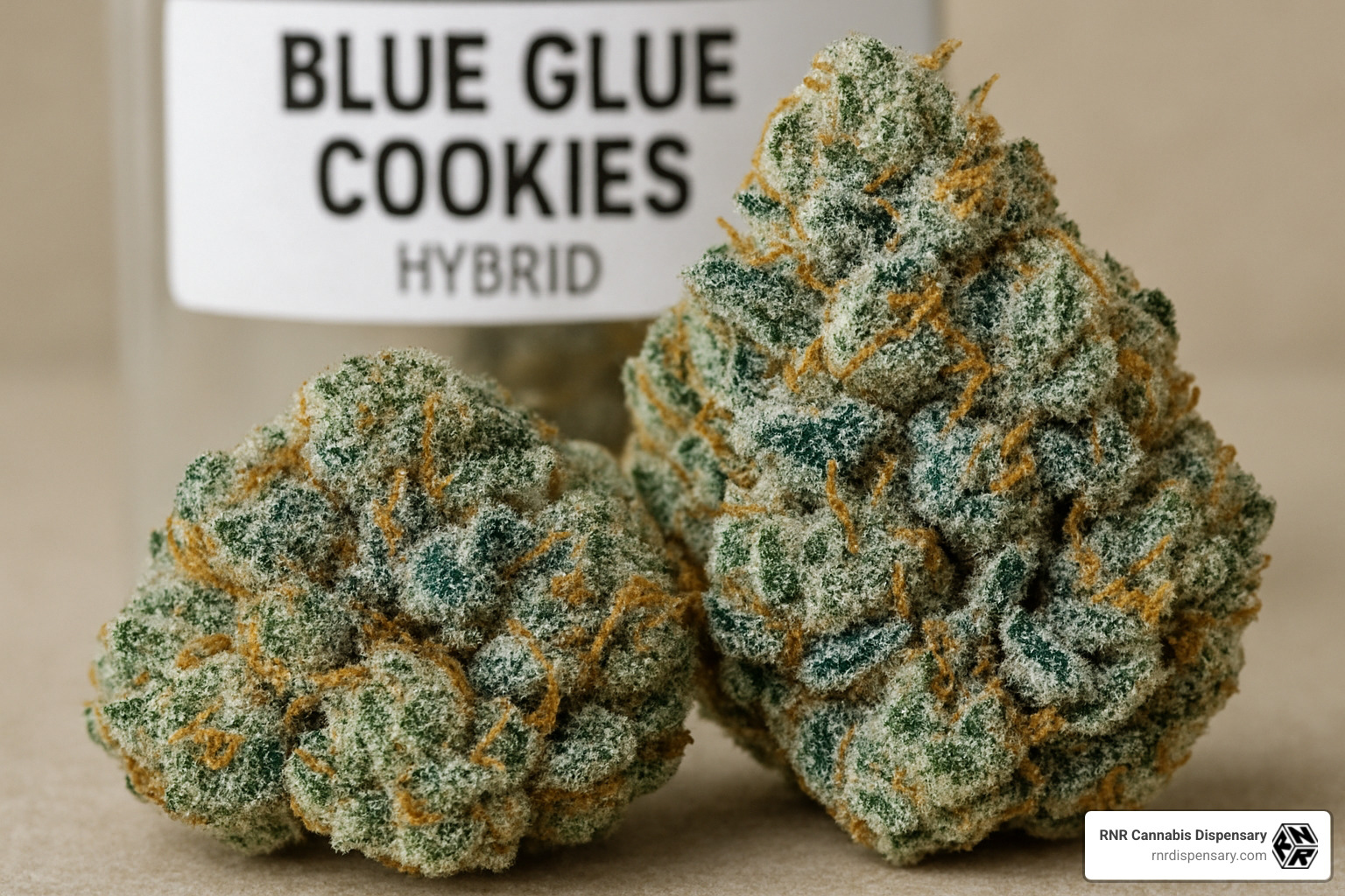 blue glue cookies